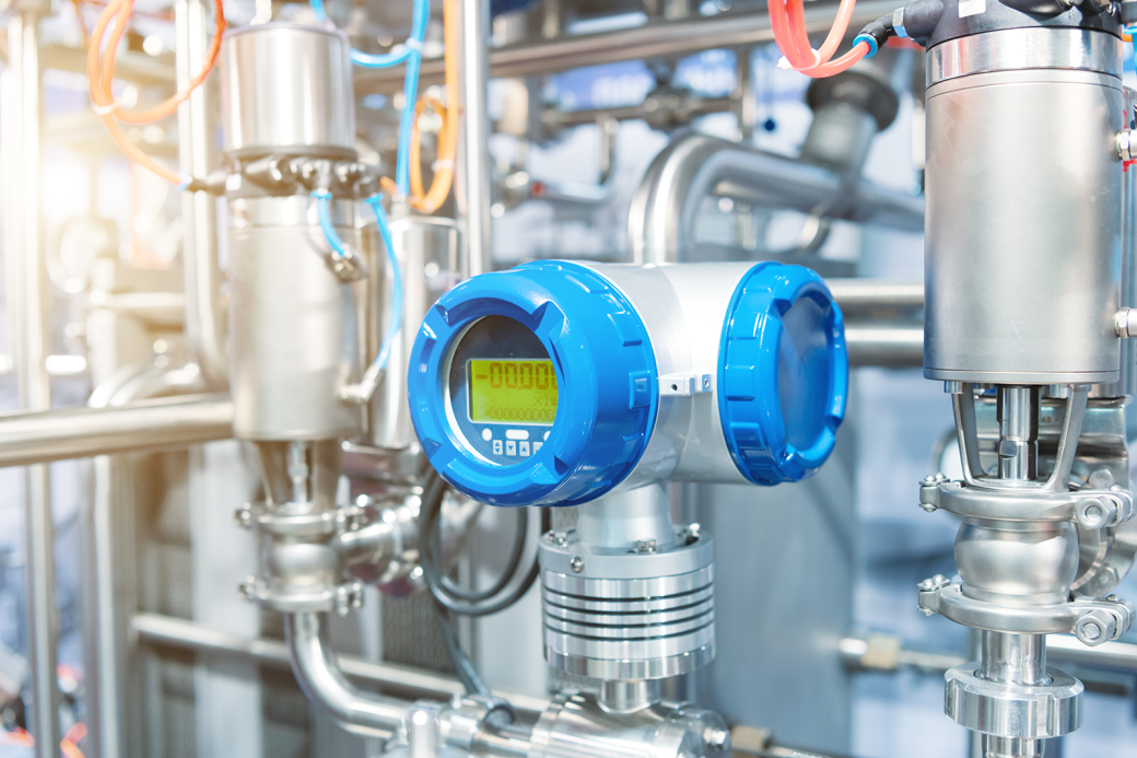 Measuring digital flowmeter