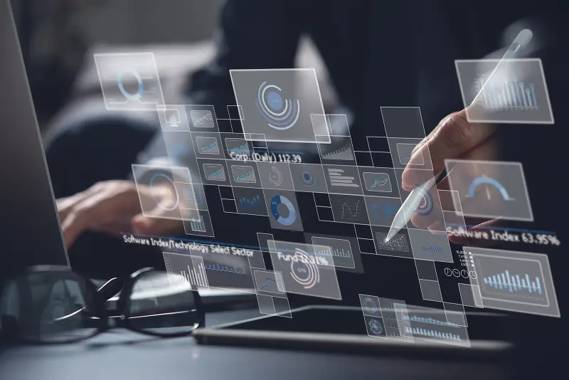 business intelligence concept