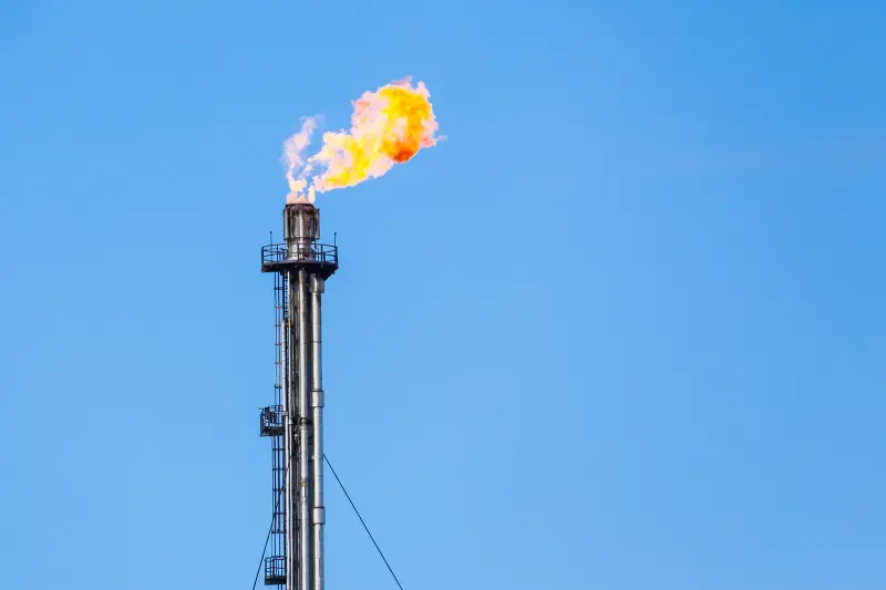 refinery flare