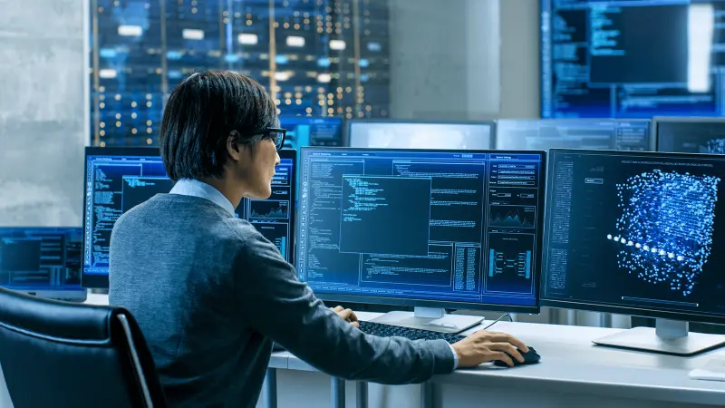 technical operator at system control room